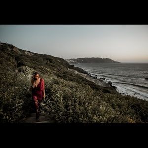 Vici Dolls wine lace dress